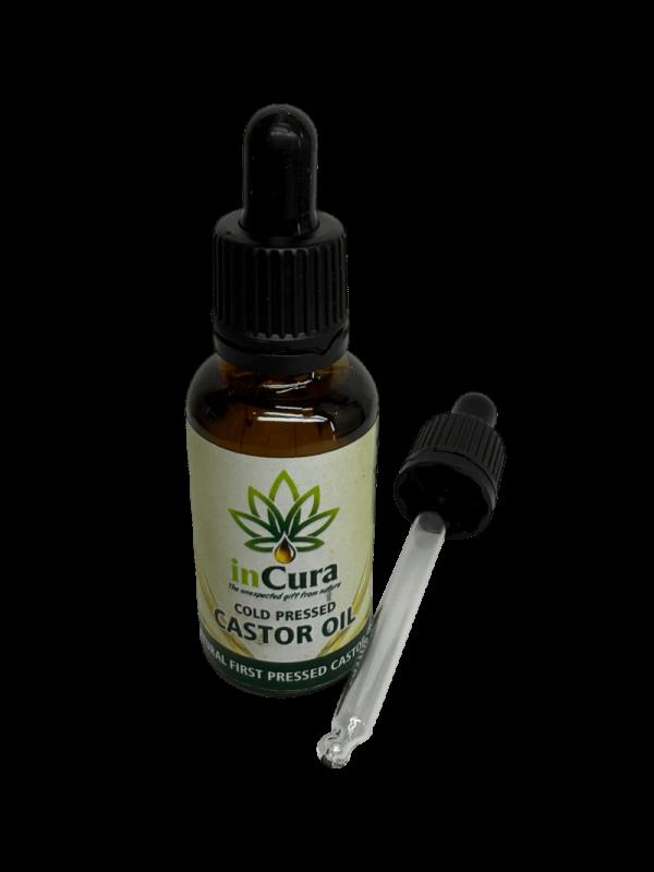 Castor Oil Cold Press Hexane Free 30ML Pippette
