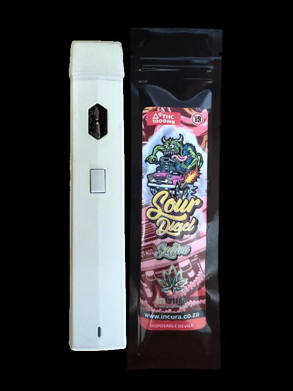 Disposable Vape - Sour Diesel 1000mg